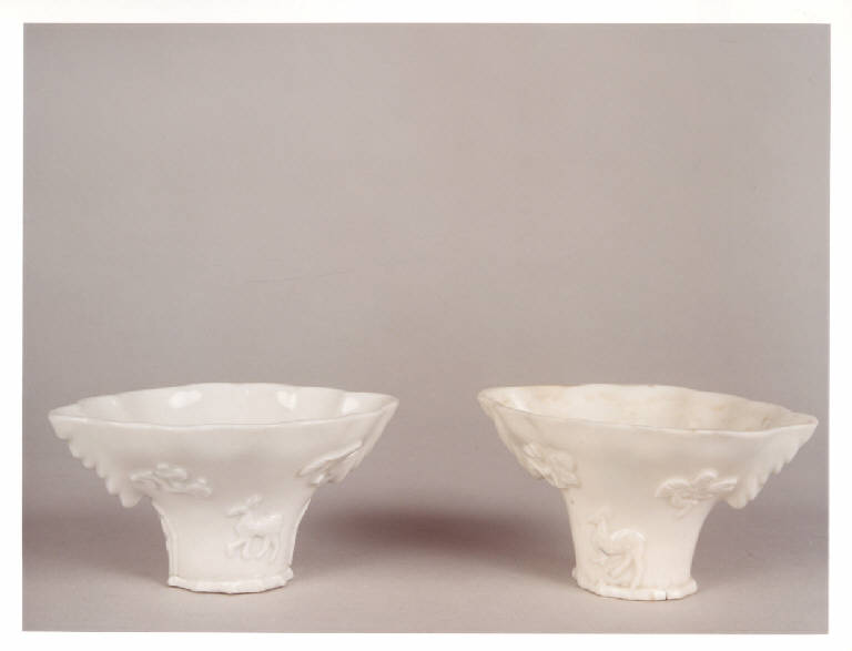 coppa, insieme - manifattura Qing (prima metà sec. XVIII)