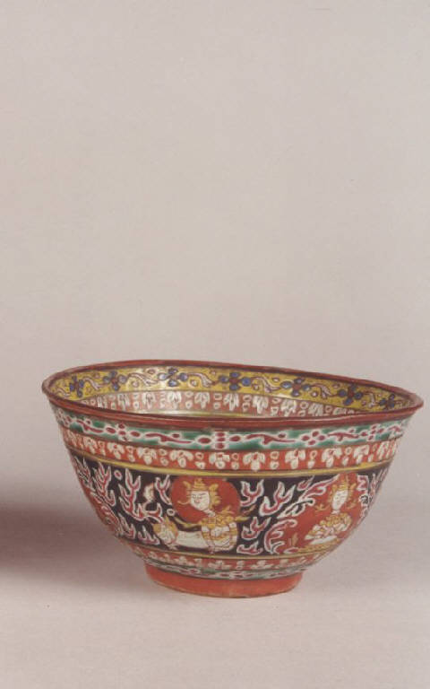 Divinità (ciotola, opera isolata) - manifattura di Canton (seconda metà sec. XIX)