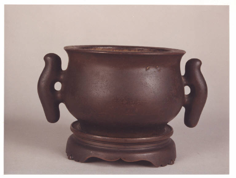 mortaio, opera isolata - manifattura Qing (prima metà sec. XVIII)