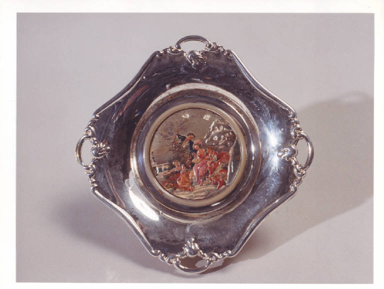 coppa, opera isolata - manifattura italiana (prima metà sec. XX)