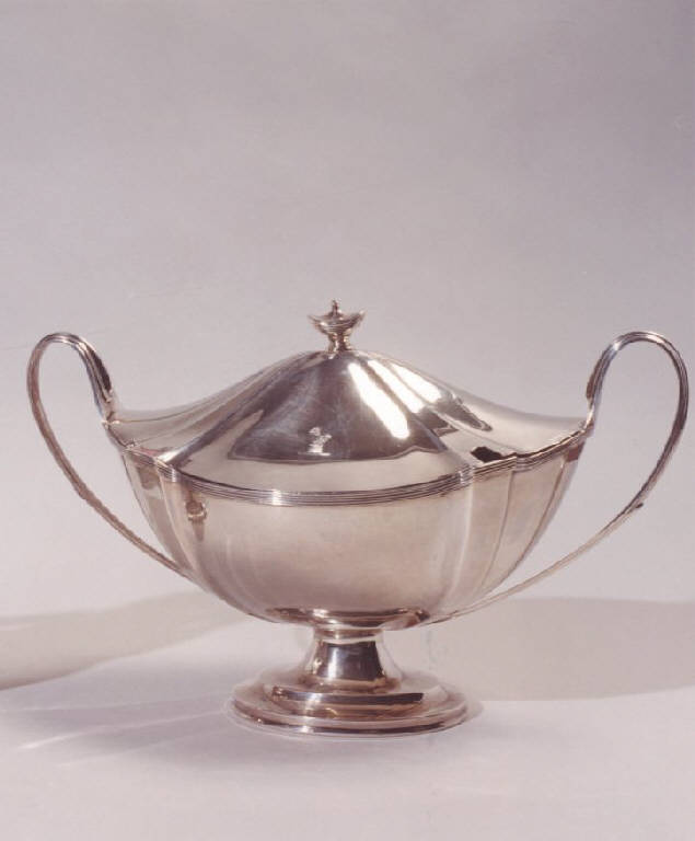 zuccheriera, opera isolata - manifattura italiana (prima metà sec. XX)