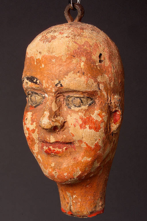 Figura femminile (testa di marionetta, insieme) (seconda metà sec. XIX)