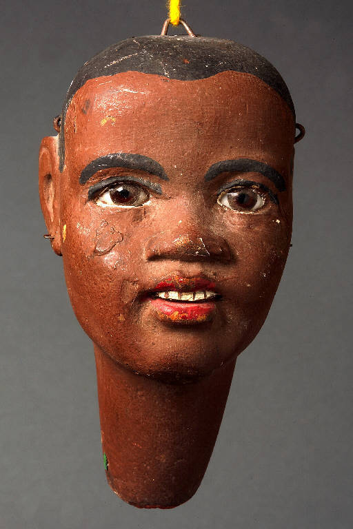 Moro (testa di burattino, insieme) (fine sec. XIX)