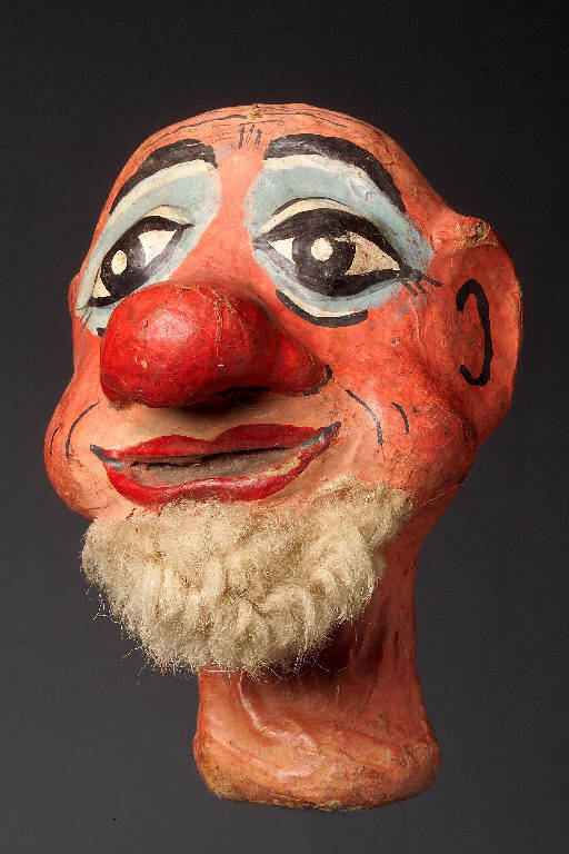 Nano (testa di burattino, insieme) di Bianchi, Serafino (seconda metà sec. XIX)