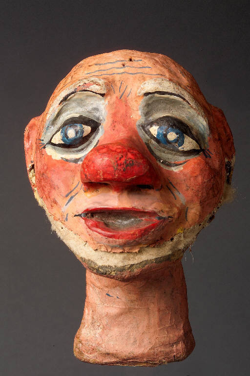 Nano (testa di burattino, insieme) di Bianchi, Serafino (seconda metà sec. XIX)