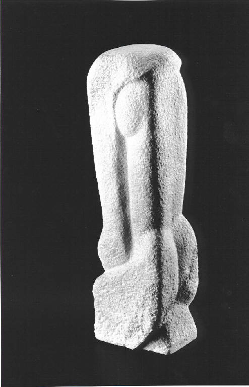 Amanti, Figura femminile e maschile (scultura - a forma di figure di umane, opera isolata) di Riva Cesare (ultimo quarto sec. XX)