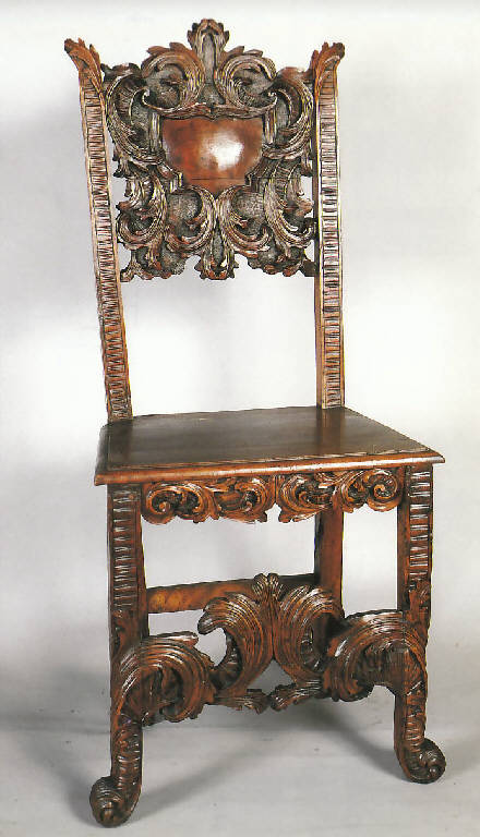 sedia di Fantoni, Andrea (bottega) (primo quarto sec. XVIII)