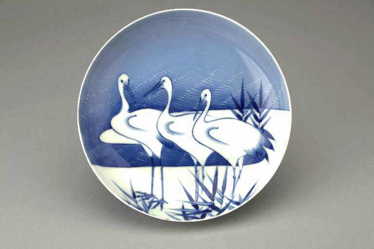 Gru (piatto) - manifattura giapponese (sec. XIX)