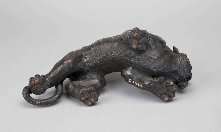 Tigre (statuetta) - manifattura giapponese (ultimo quarto sec. XIX)