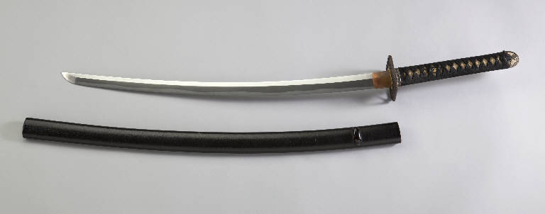 Motivi decorativi vegetali (spada) - manifattura giapponese (sec. XVII)