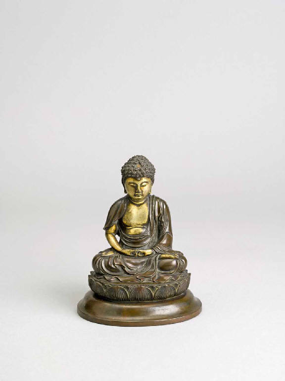Buddha Amida (scultura) di Senku koji - manifattura giapponese (sec. XIX)