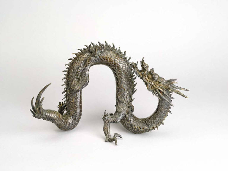 Drago (scultura) di Toun - manifattura giapponese (seconda metà sec. XIX)