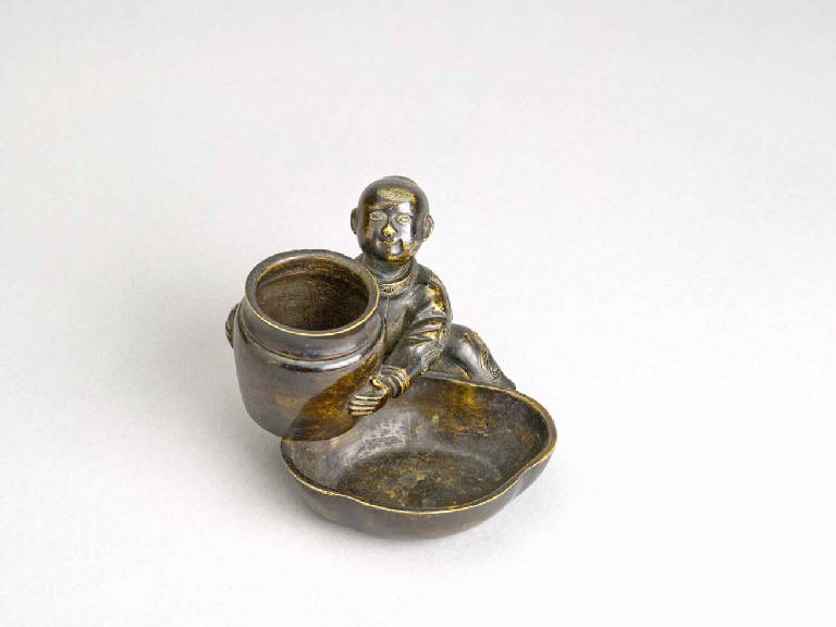 Bambino (vasetto) - manifattura giapponese (sec. XIX)