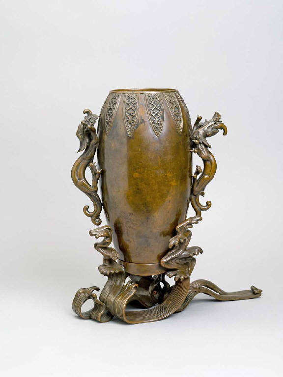 Drago (vaso da fiori) - manifattura giapponese (ultimo quarto sec. XIX)