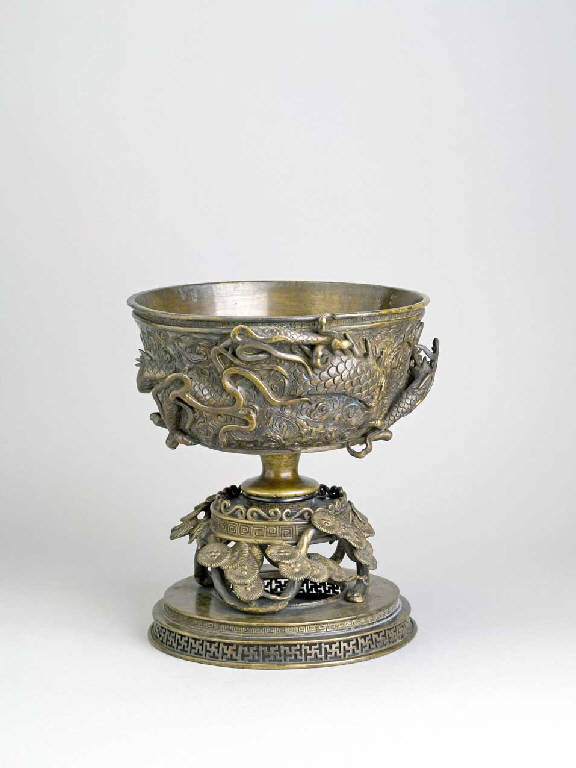Drago (vaso da fiori) - manifattura giapponese (seconda metà sec. XIX)