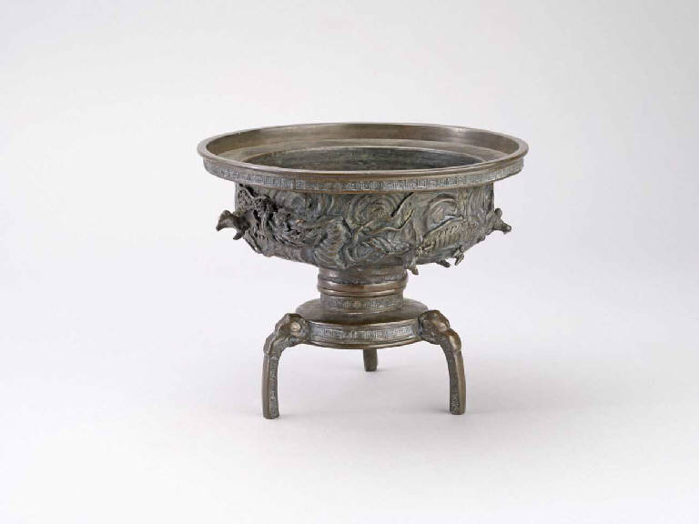 Drago (vaso da fiori) - manifattura giapponese (sec. XIX)