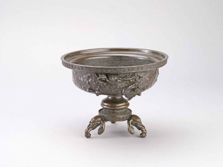 Drago (vaso da fiori) - manifattura giapponese (sec. XIX)