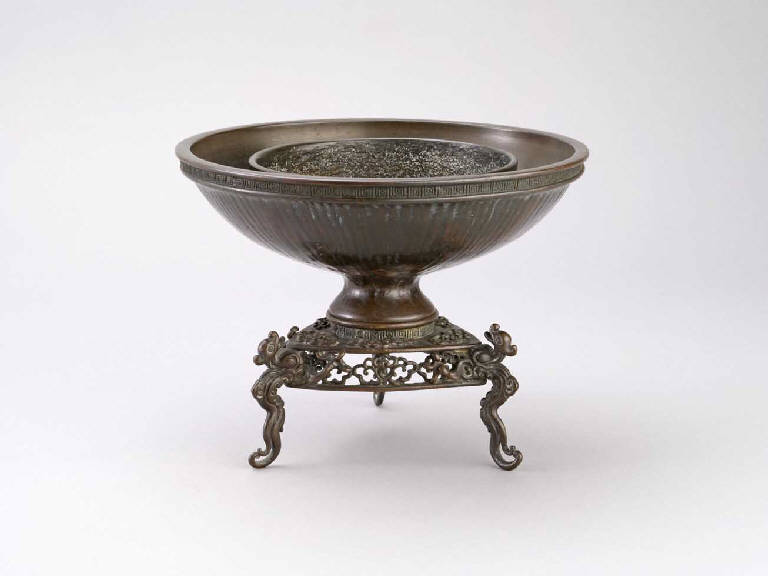 Drago (vaso da fiori) - manifattura giapponese (sec. XIX)