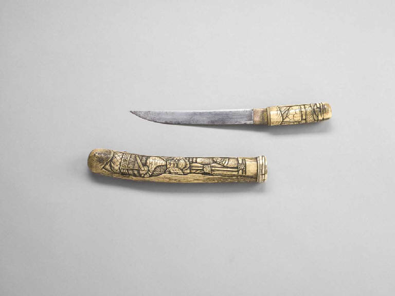 lama di pugnale - manifattura giapponese (sec. XIX)