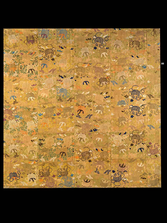 Fiori (tessuto) - manifattura giapponese (sec. XIX)