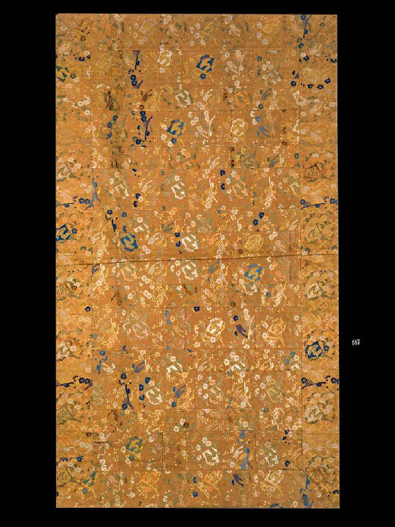 Ventagli (tessuto) - manifattura giapponese (sec. XIX)