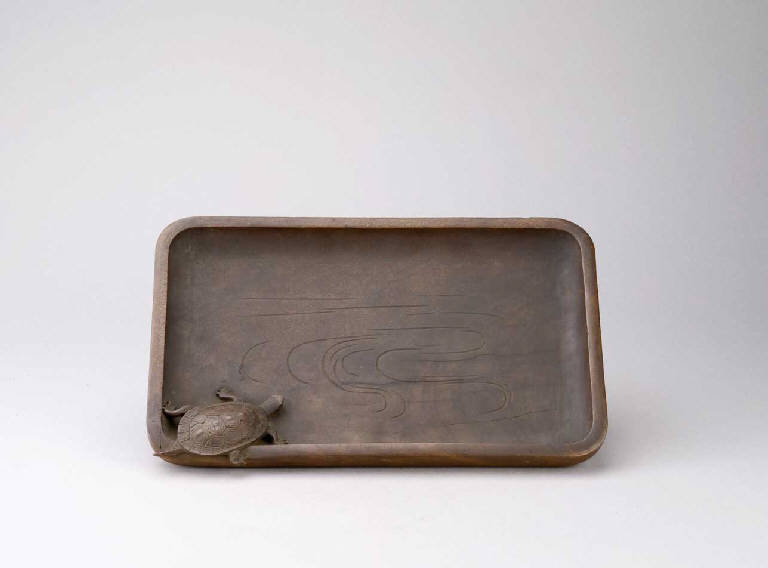 Tartaruga (vassoio) - manifattura giapponese (seconda metà sec. XIX)