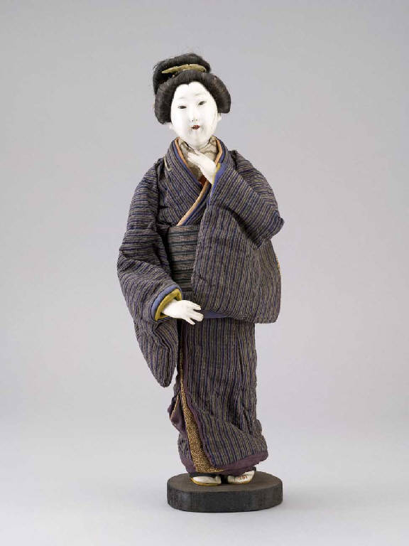 Figura femminile (bambola) - manifattura giapponese (sec. XIX)