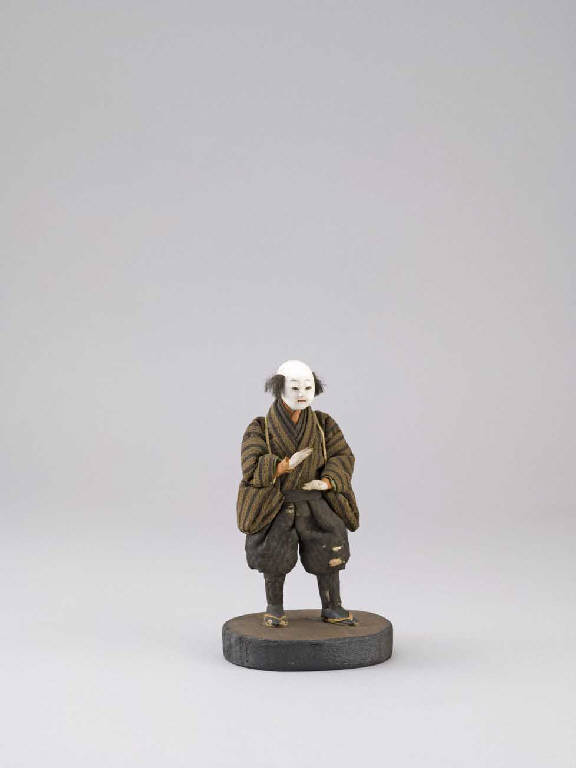 Figura maschile (bambola) - manifattura giapponese (sec. XIX)