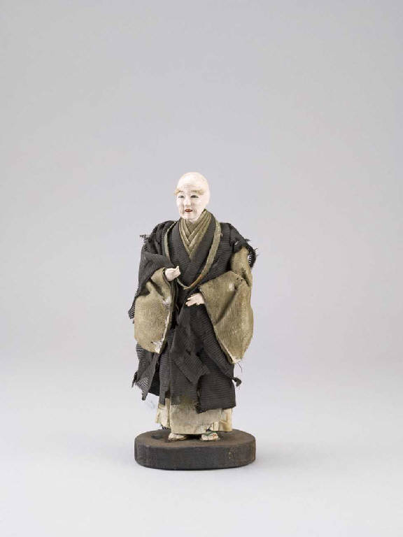 Figura maschile (bambola) - manifattura giapponese (sec. XIX)