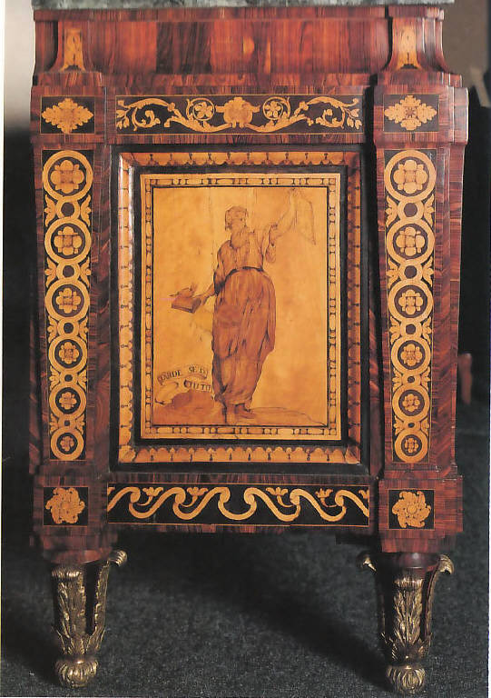 Figure allegoriche femminili e maschili (cassettone) di Maggiolini, Giuseppe (terzo quarto sec. XVIII)