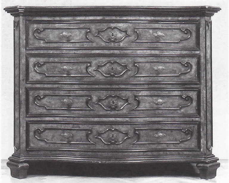 cassettone - bottega lombarda (metà sec. XVIII)