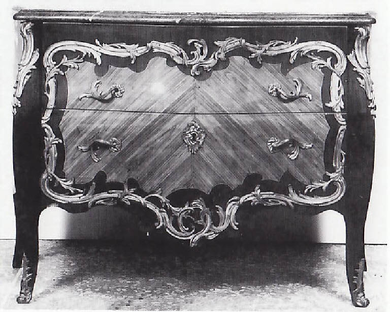 cassettone - bottega francese (seconda metà sec. XIX)