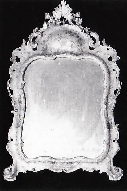 Pastorellerie (specchiera) - bottega veneziana (terzo quarto sec. XVIII)