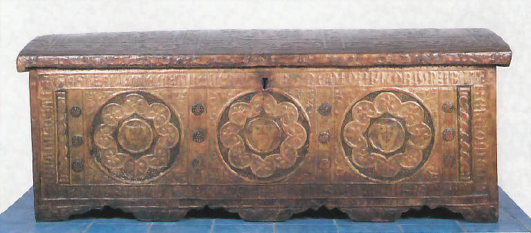 cassone - bottega senese (metà sec. XV)