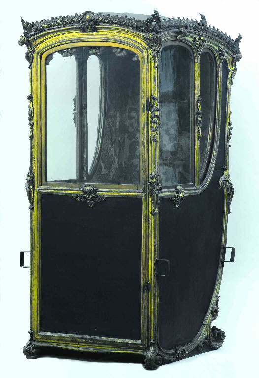 portantina - bottega piemontese (?) (terzo quarto sec. XVIII)