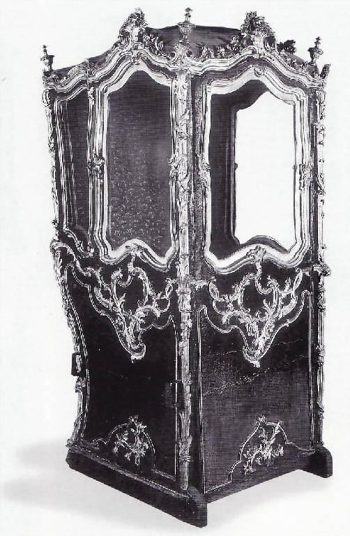 portantina - bottega napoletana (?) (terzo quarto sec. XVIII)