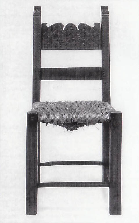 sedia - bottega lombarda (?) (sec. XIX)