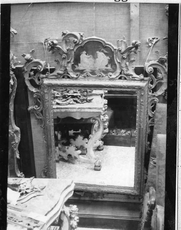 Pastorellerie (specchiera) - bottega veneziana (?) (sec. XVIII)