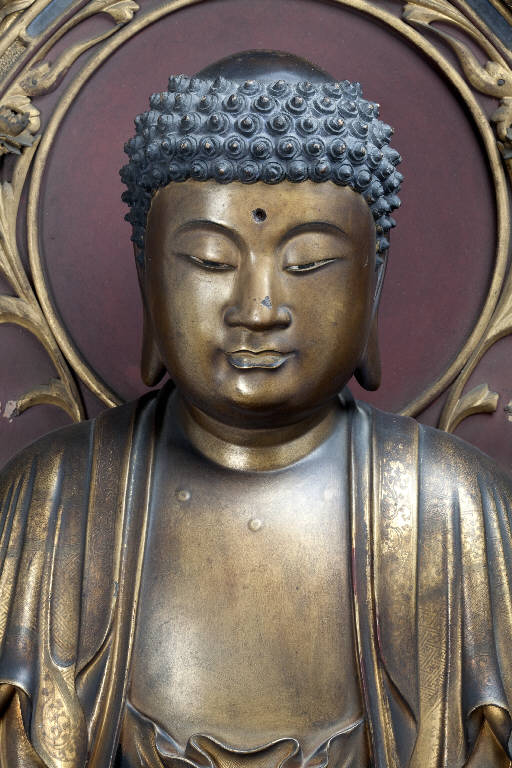 Buddha (statua) - manifattura giapponese (secc. XVII/ XVIII)