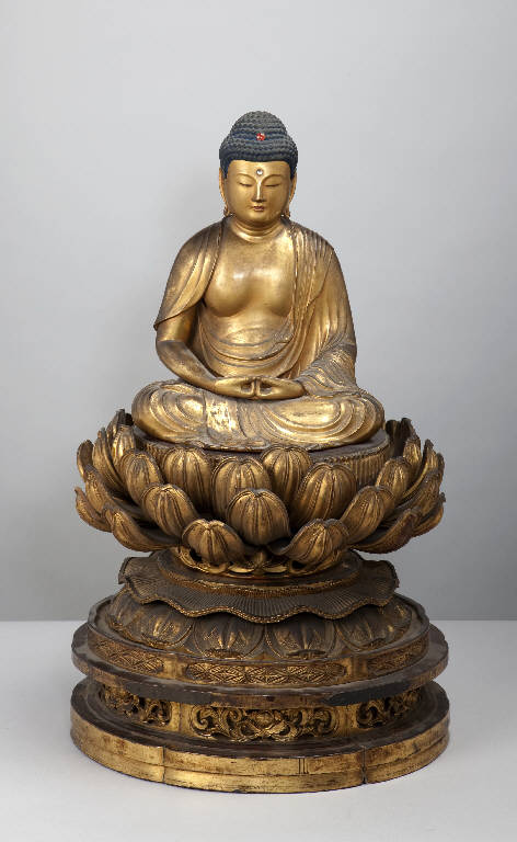 Buddha (statua) - manifattura giapponese (secc. XVIII/ XIX)
