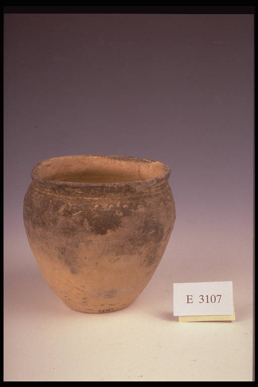 olla ovoide - produzione romana (secc. I/ IV d.C)