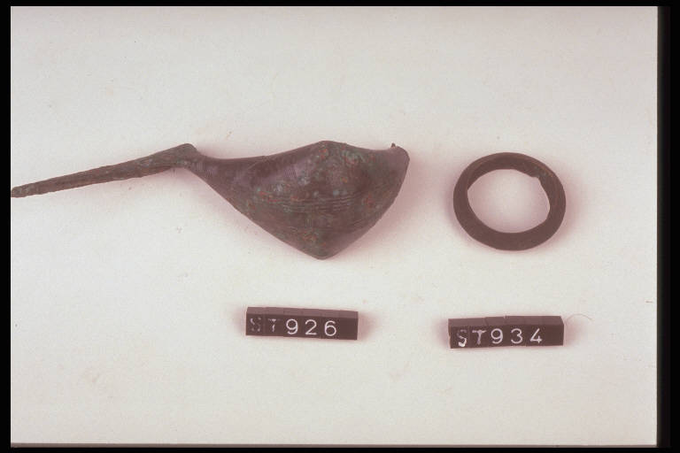 fibula a navicella - cultura di Golasecca (sec. VII a.C)