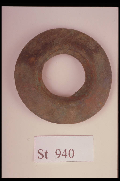 anello - cultura di Golasecca (secc. X/ IV a.C)