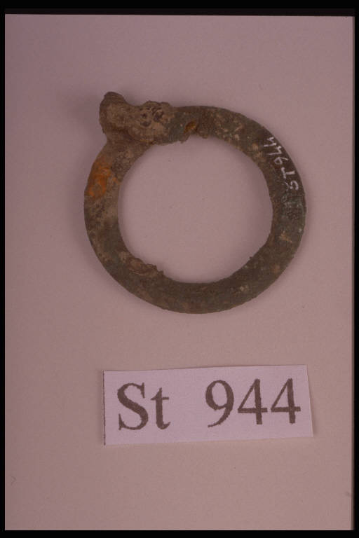 anello - cultura di Golasecca (secc. X/ IV a.C)