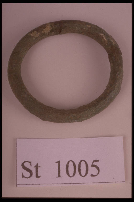 anello - cultura di Golasecca (secc. VI/ IV a.C)