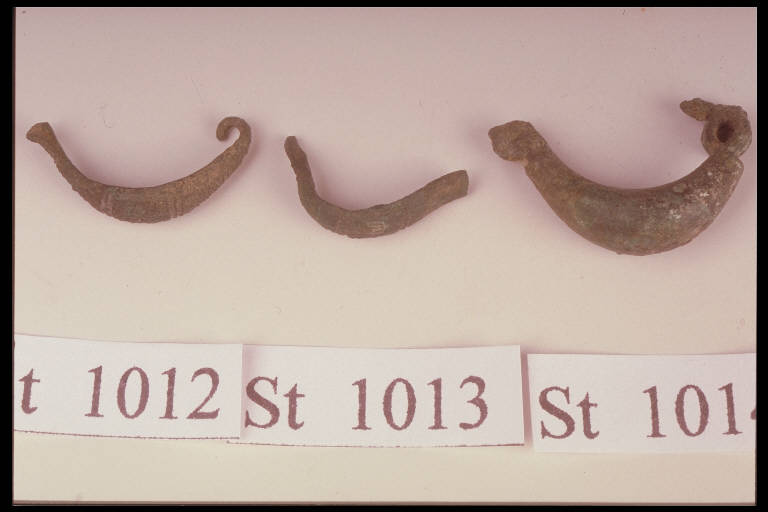 fibula a sanguisuga - cultura di Golasecca (sec. V a.C)