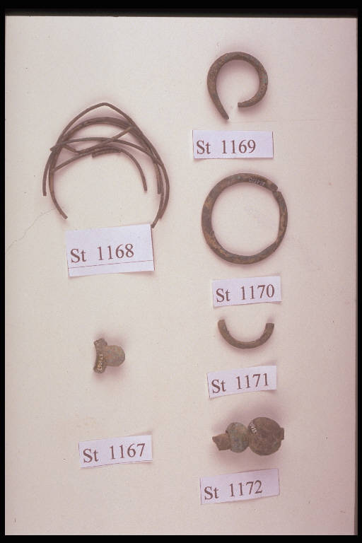 anello - cultura di Golasecca (seconda metà sec. V a.C)