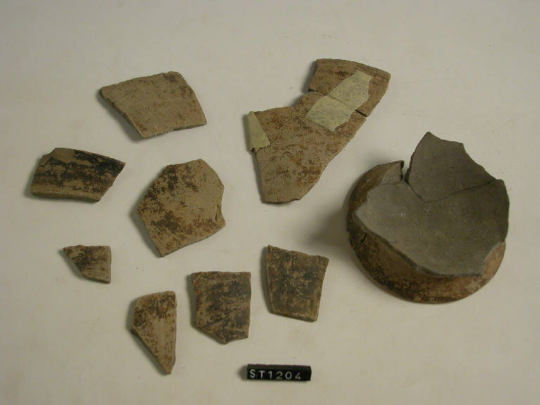 urna globulare - cultura di Golasecca (terzo quarto sec. VI a.C)