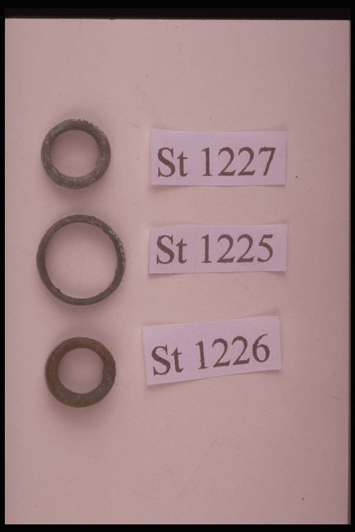 anello - cultura di Golasecca (sec. V a.C)