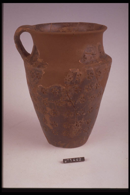 boccale troncoconico - cultura di Golasecca (fine/ inizio secc. VI/ V a.C)